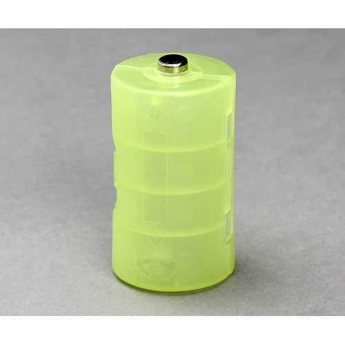 単2が単1になる電池アダプター ライトグ