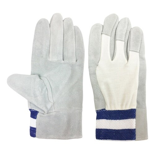 AG405 牛床革手袋 背抜き