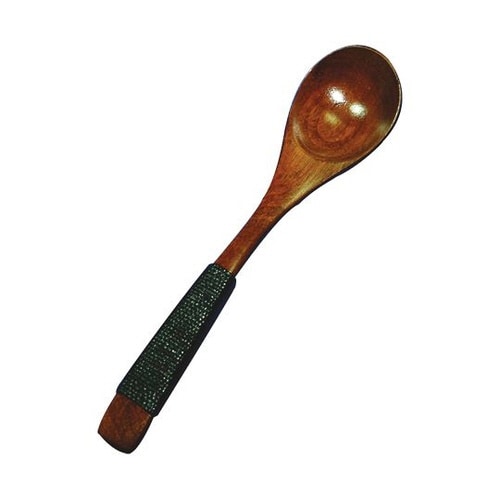 WS−207B 糸巻きコーヒースプーン黒