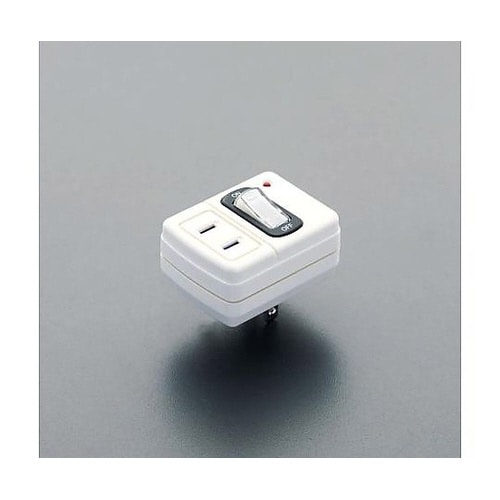 AC125V/15A スイッチ付タップ(