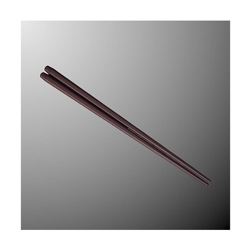 H92MBN22.5cm六角箸マット濃茶