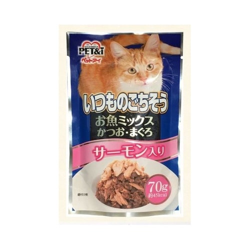 お魚ミックスかつお・まぐろ サーモン入り