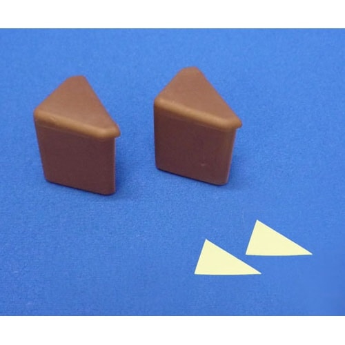 安全マット・ミニ 茶 1パック(2個入)