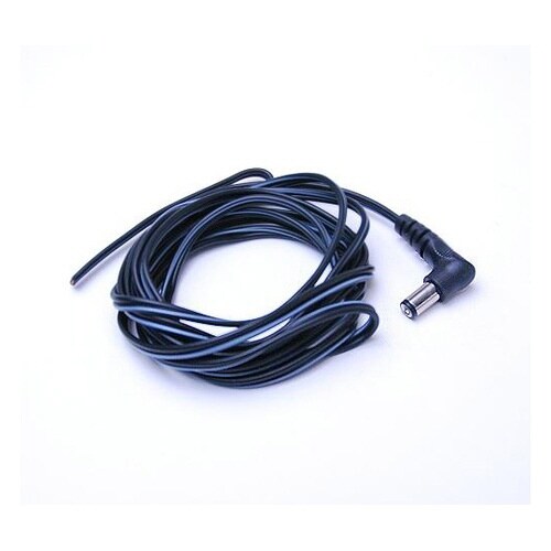 2.1mm DCプラグ付きコードL型 1