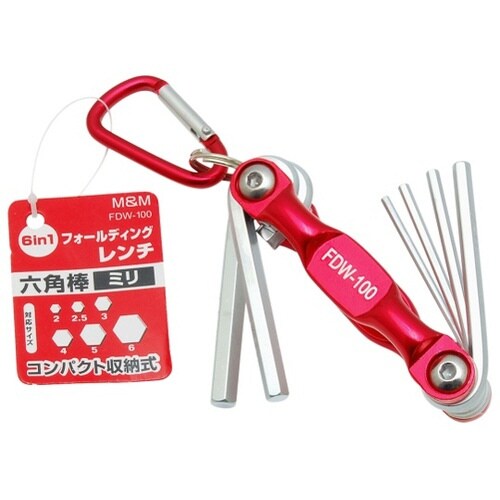 1156115 FDレンチ六角ミリ6本組