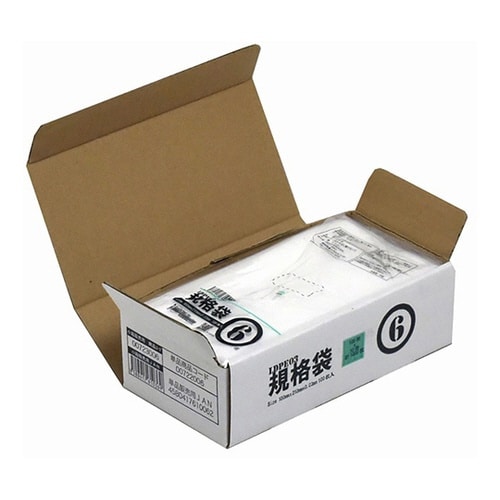 00723006箱売PEポリ袋透明6号