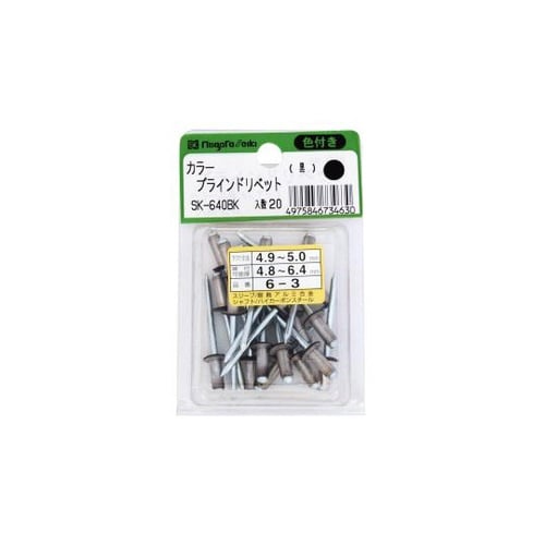 カラーブラインドリベット (6−4) 2