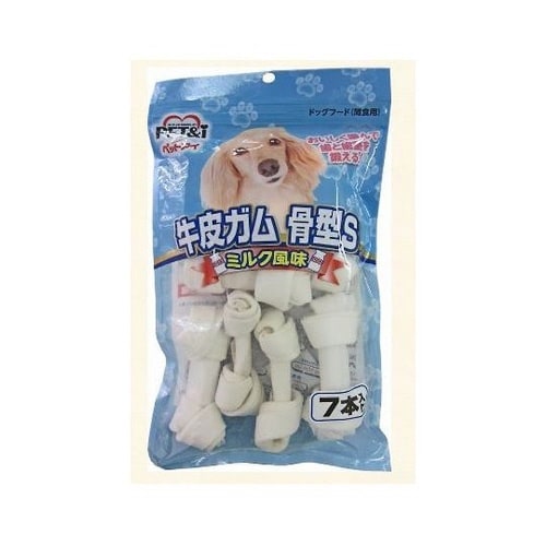 牛皮ガム 骨型S ミルク風味 7本