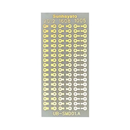 SMD DIP変換基板(片面、ガラスエポ