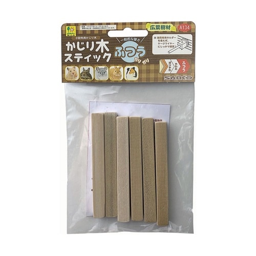 かじり木スティック ふつう 6本入 A1