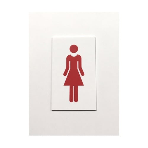 J2281 標識 女性図柄