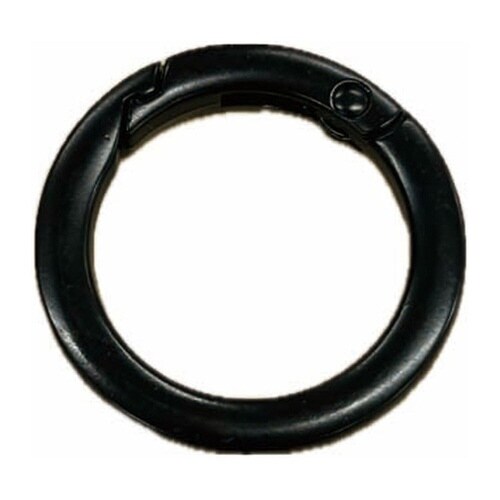 丸型カラビナ ブラック 35mm BK−