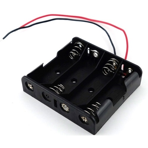 電池ケース 単3×4本 リード線付き G