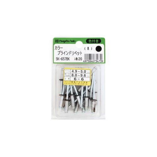 カラーブラインドリベット (6−6) 2