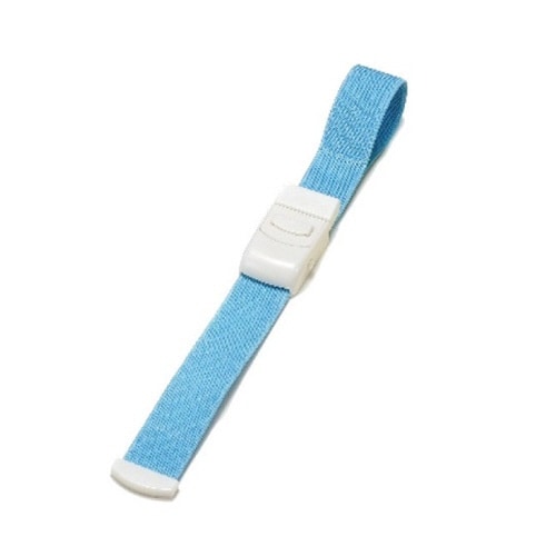 ワンハンド駆血帯 ライトブルー