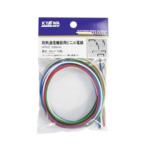 H−PVC0.65MM2X10ビニル電線
