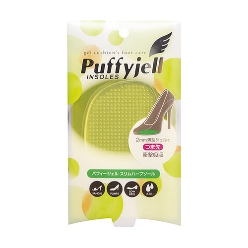 パフィージェルスリムハーフソールクリアー