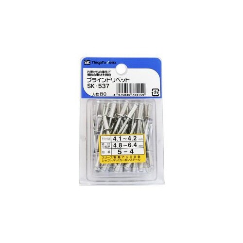 ブラインドリベット (5−4) 80本入