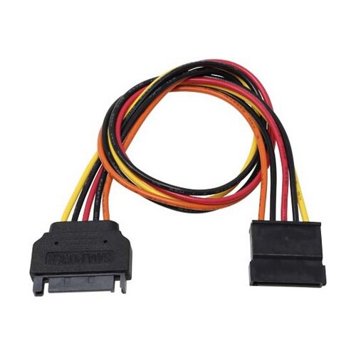 シリアルATA用電源延長ケーブル 30c