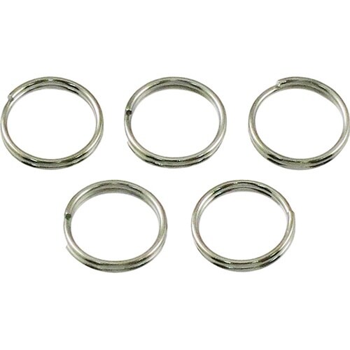 #8 ステンレス 二重リング 5個入