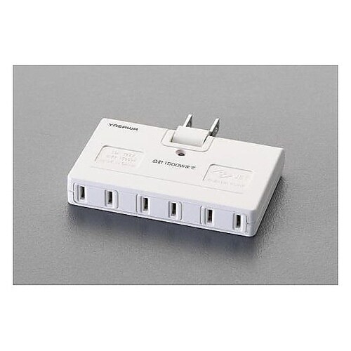 AC125V/15A 3口タップ[雷サー