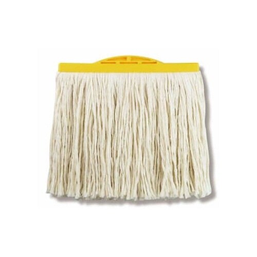 ながもちモップ替糸 8寸 300g 黄