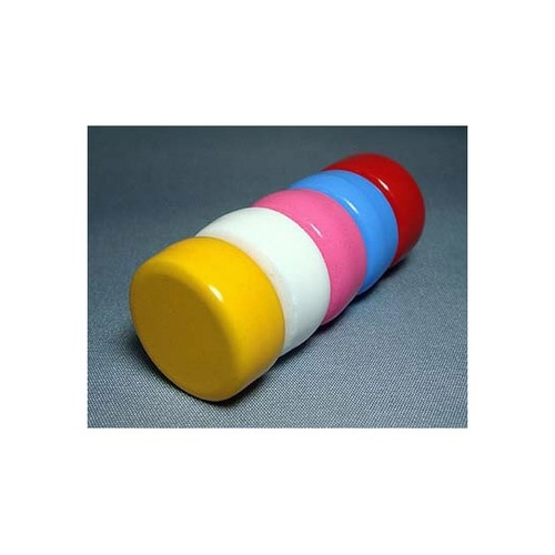 掲示用磁石 Φ18×9 ナイロン 白・赤