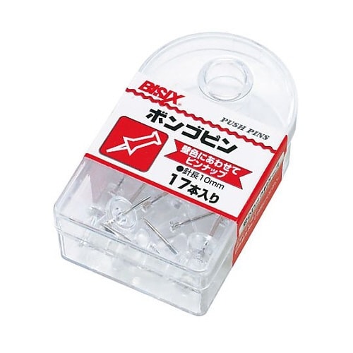 ボンゴピン 透明 17本×5箱入 BX1