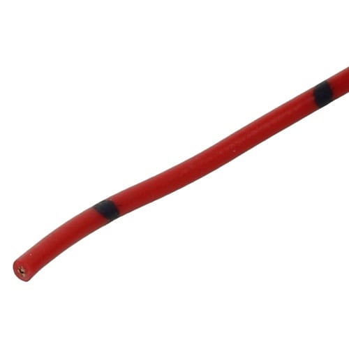 自動車用電線赤 AVS0.5 W100