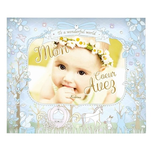 フォトフレーム ベビー EINE BABY ブルー