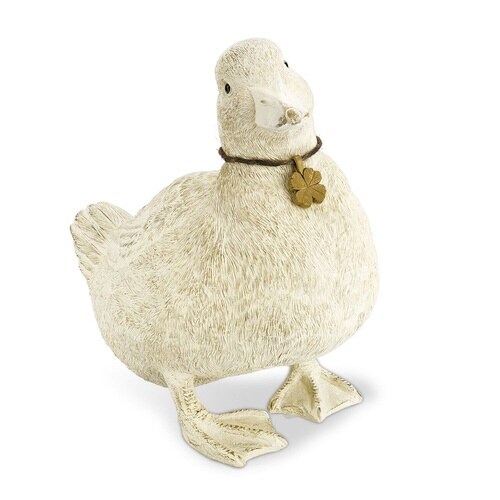 ガーデンオーナメント ダック 置物