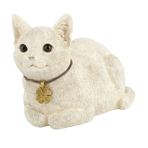 ガーデンオーナメント シッティングキャット ネコ