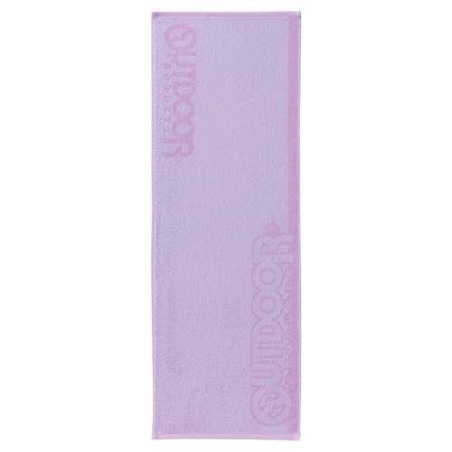 フェイスタオル ロング アウトドア ピンク