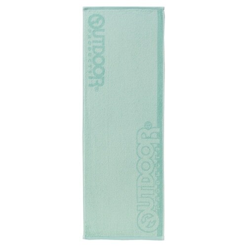 フェイスタオル ロング アウトドア グリーン