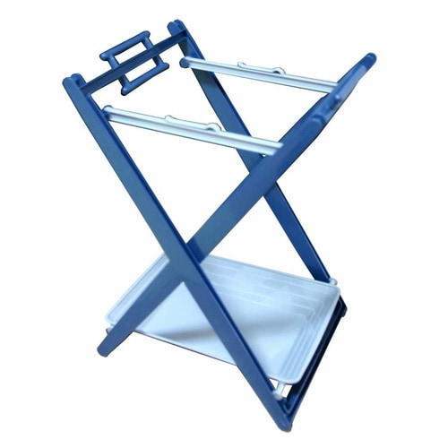 ゴミ箱 1段 エコロスタンド ブルー