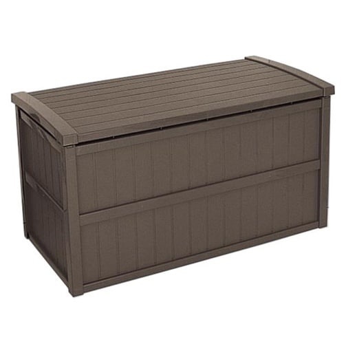 物置 組立式収納庫 屋外 大容量 ブラウン