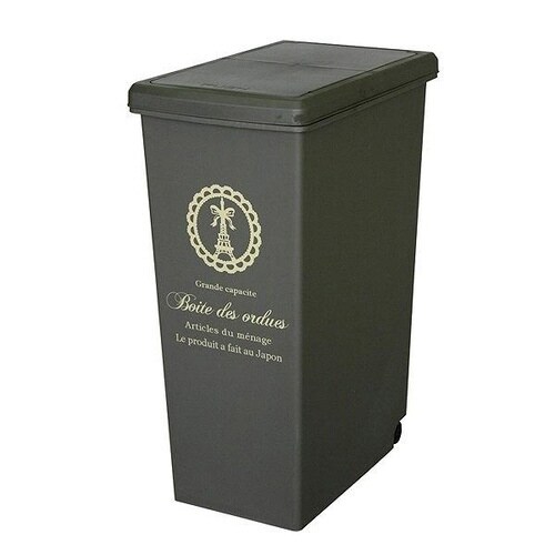 ゴミ箱 30L スライドペール ふた付き ブラウン