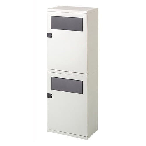 ゴミ箱 スイング式 幅34×奥行21cm ベージュ