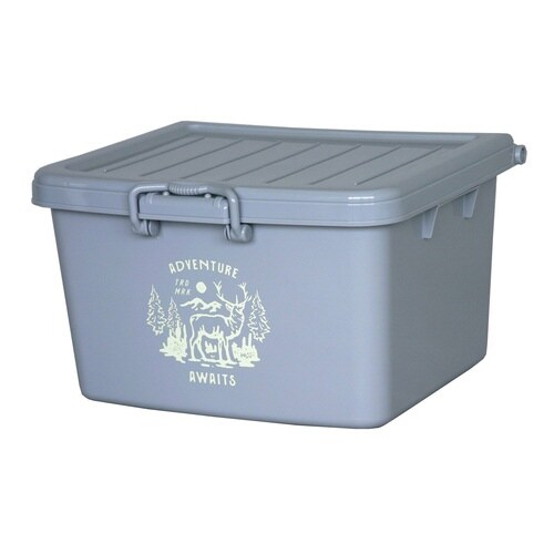 収納ケース フリーボックスL クールグレー