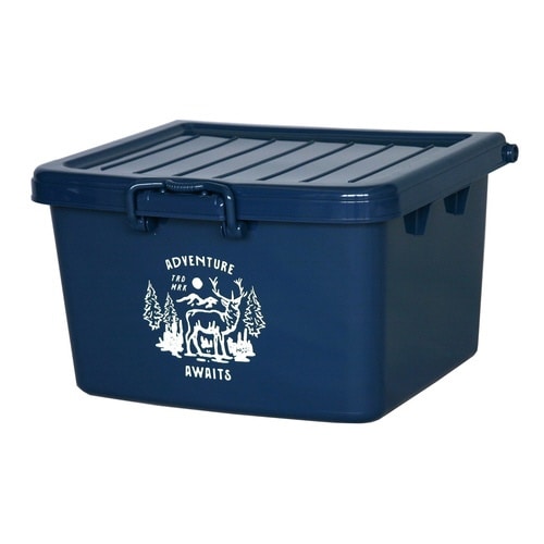 収納ケース フリーボックスL ナイトブルー