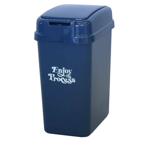 ゴミ箱 18L プッシュペール ナイトブルー