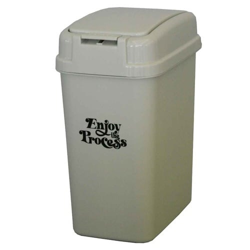 ゴミ箱 18L ミルクティーベージュ