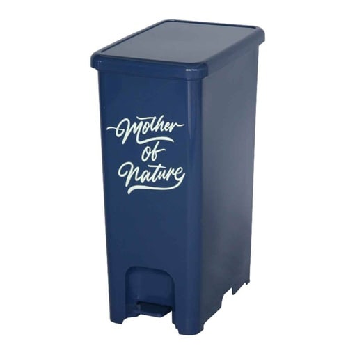 ゴミ箱 40L ペダルペール ナイトブルー