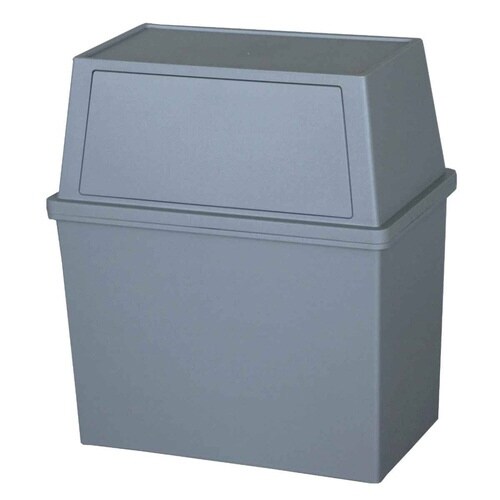 ゴミ箱 30L ワイド 積み重ね クールグレー