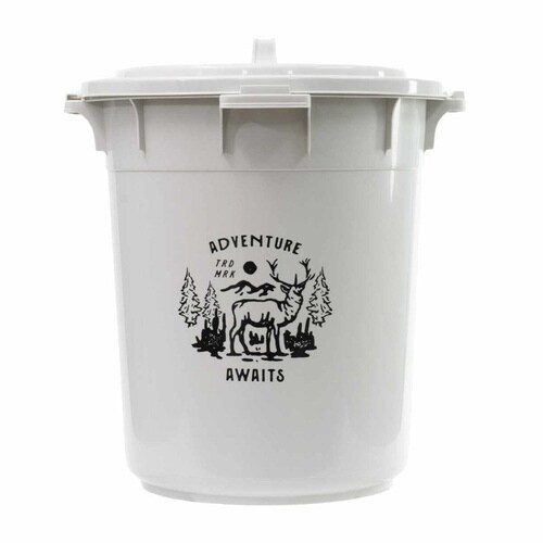 ゴミ箱 45L カラーペール ミルクティーベージュ