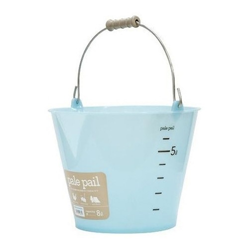 バケツ 8L ペールペール スカイブルー