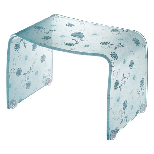 風呂椅子 フィルロシュシュ アクリル ペールブルー