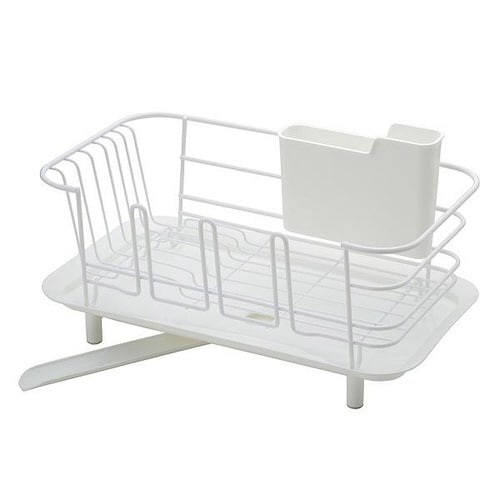 水切りラック スリム ホワイト