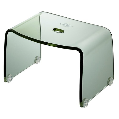 風呂椅子 S 20cm クリアグリーン