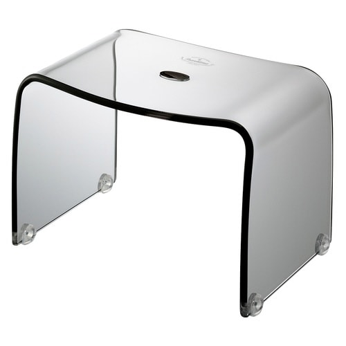 風呂椅子 M 25cm クリアグレー